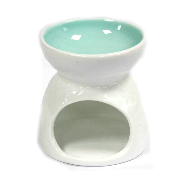 Oil Burner - Ceramic - Classic - White