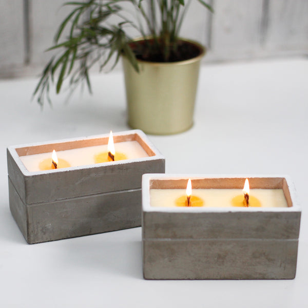 Large Box Candle - Spiced South Sea Lime