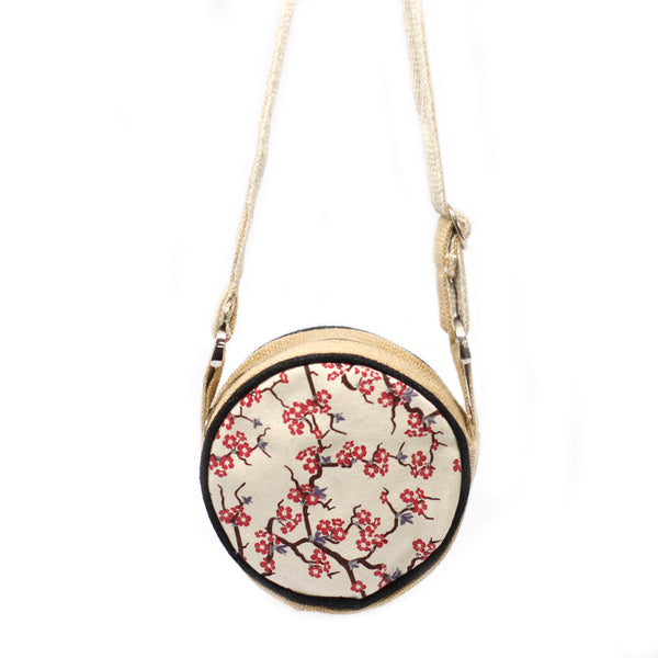 Eco Round Bag - Cherry Blossom - Small