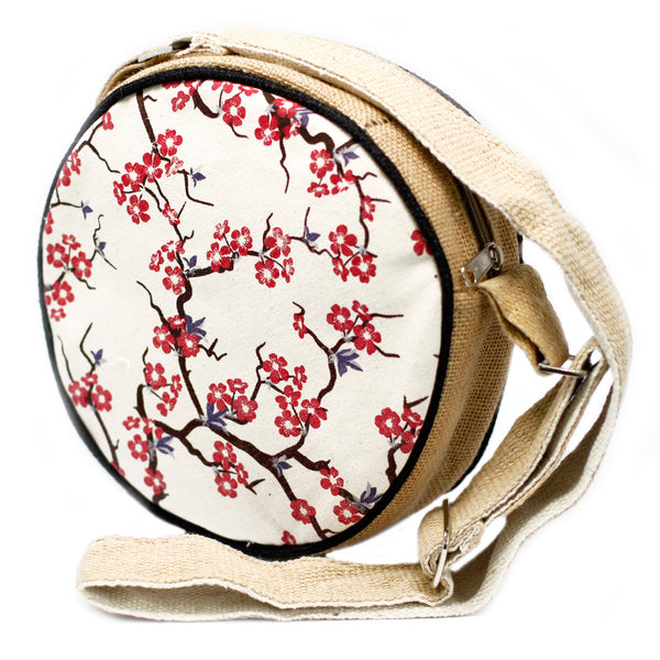 Eco Round Bag - Cherry Blossom - Large