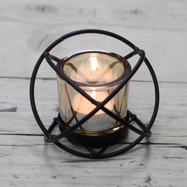 Iron Votive Candle Holder - Single Cup