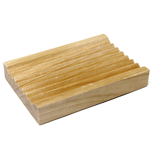 Soap dish - Wooden - Groovy