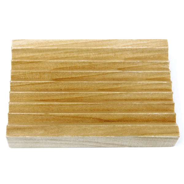 Soap dish - Wooden - Groovy