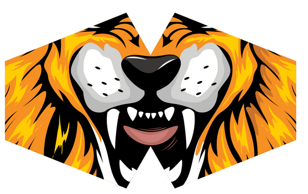 Reusable Face Mask - Tiger (child)