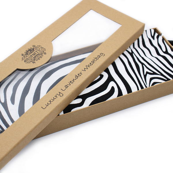 Luxury Lavender Wheat Bag in Gift Box