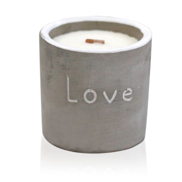 Medium 'Love' Candle - Purple Fig and Cassis