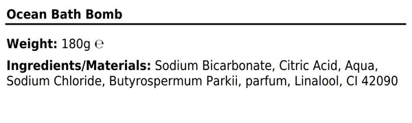 Jumbo Bath Bomb - OCEAN