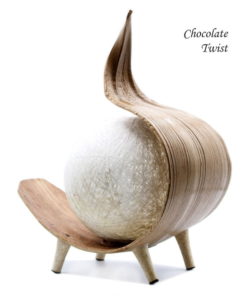 Coconut Lamp - 30cm tall - Handmade in Bali