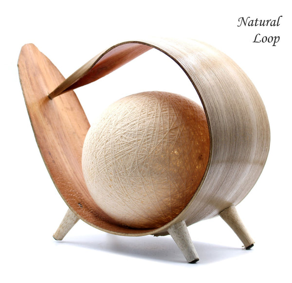 Coconut Lamp - 30cm tall - Handmade in Bali