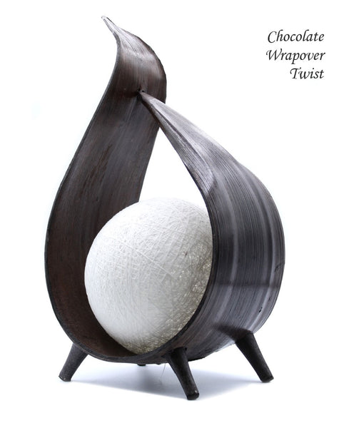 Coconut Lamp - 30cm tall - Handmade in Bali
