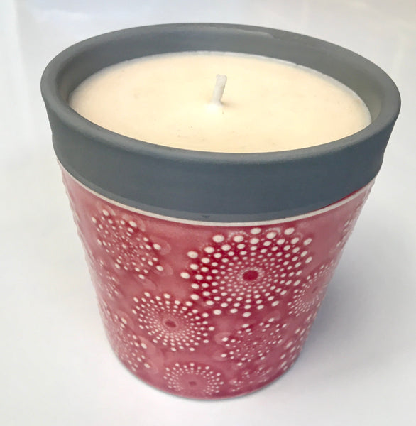 Home Candle Pot - Rambling Rose