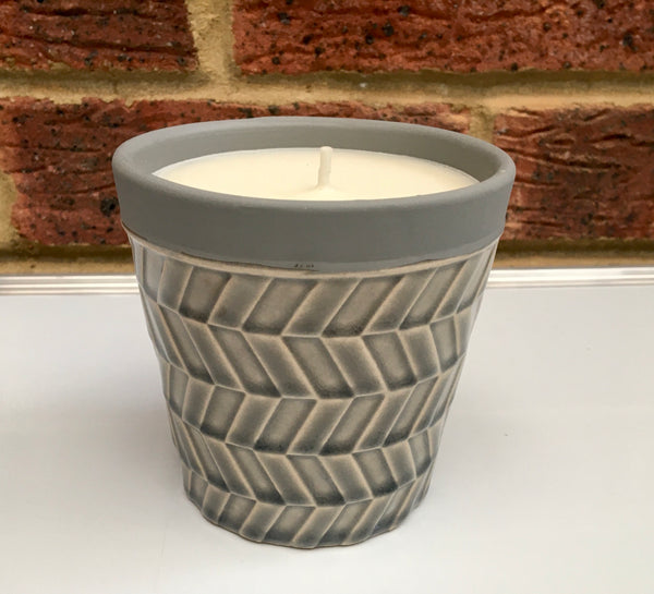 Home Candle Pot - Vintage Garden