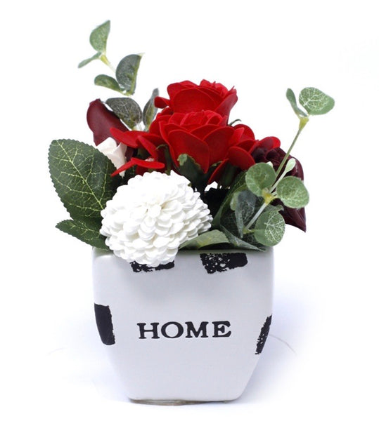 Soap Flowers - Rich Reds
