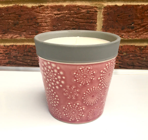 Home Candle Pot - Rambling Rose