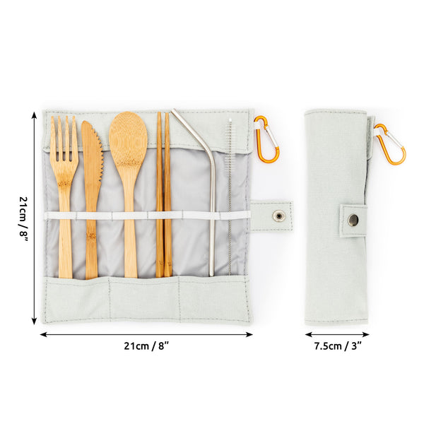 Reusable Cutlery Set - Sustainable Bamboo