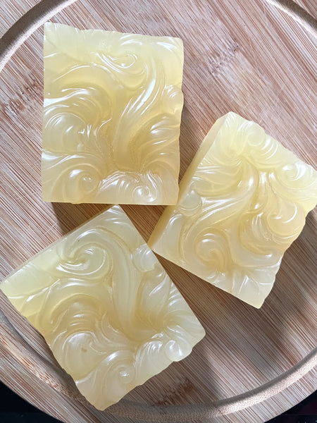 Handmade organic Pina Colada soap