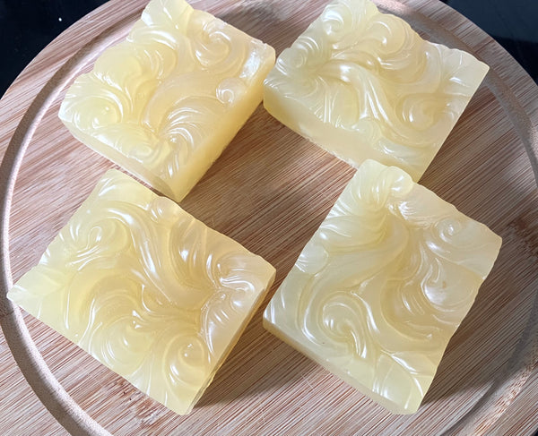 Handmade organic Pina Colada soap