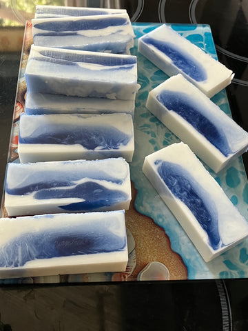 Handmade lavender soap