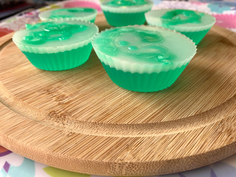 Handmade cupcake soap
