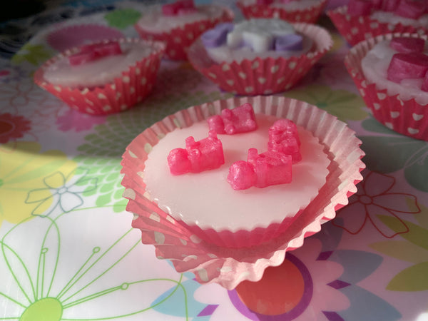 Handmade cupcake soap