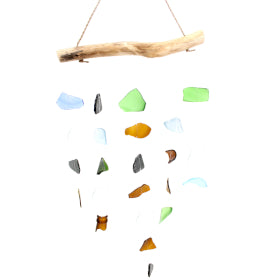 Recycled Glass Wind Chimes