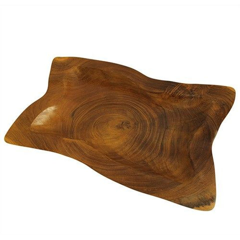 Teak Square Plates  approx 20cm
