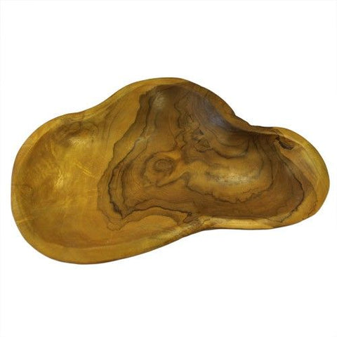 Classic Teak Bowl - approximately 27cm
