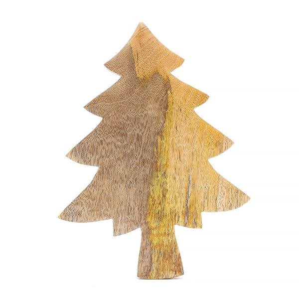 Lost in the Forest -  Enamel Tree Wooden Bowl - 25x19cm