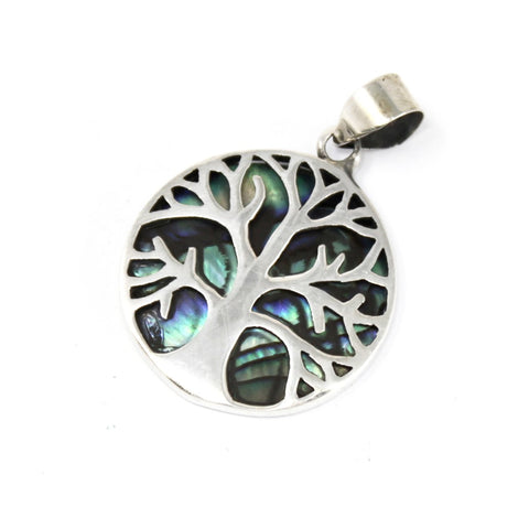 Tree of Life Silver & Abalone Jewellery