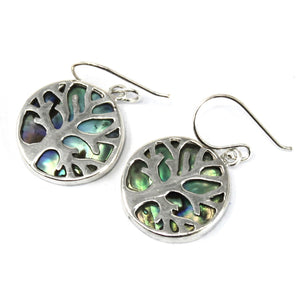 Tree of Life Silver & Abalone Jewellery