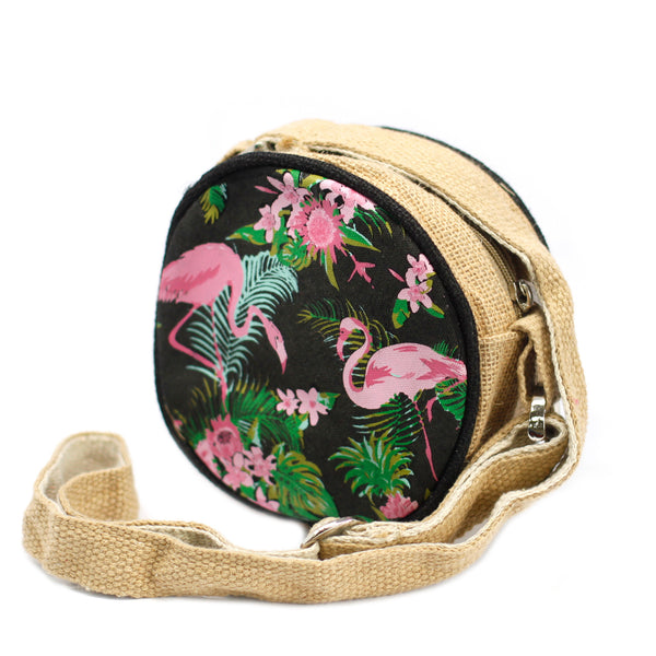 Eco Round Bag - Flamingo - Small