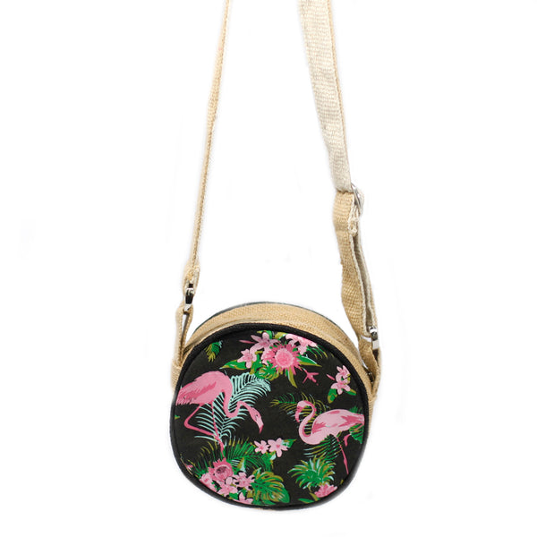Eco Round Bag - Flamingo - Small