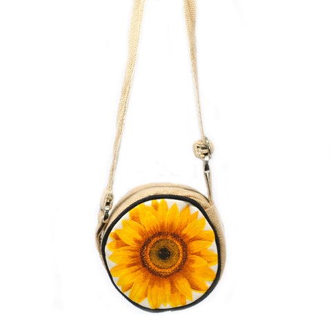 Eco Round Bag - Sunflower - Small