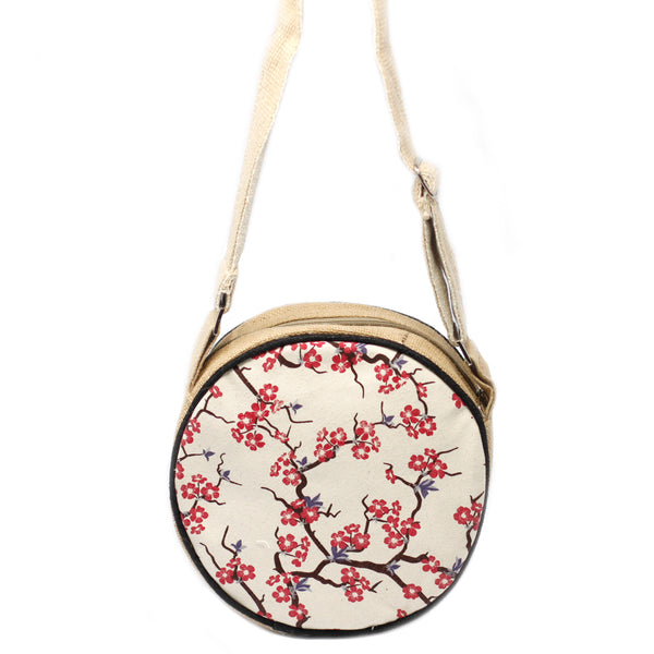 Eco Round Bag - Cherry Blossom - Large