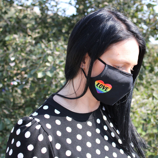 Reusable Face Mask - Love (adult)