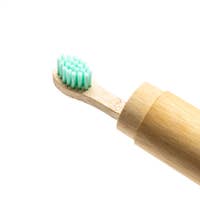 Bamboo Children's Toothbrush Case
