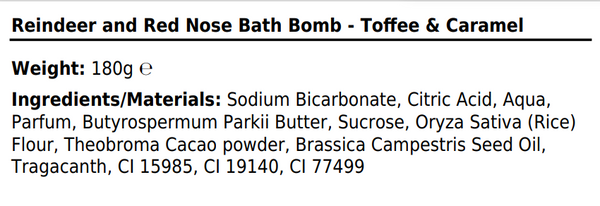 Jumbo Christmas Bath Bombs