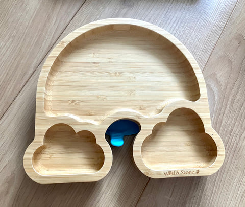Bamboo Weaning Suction Plate